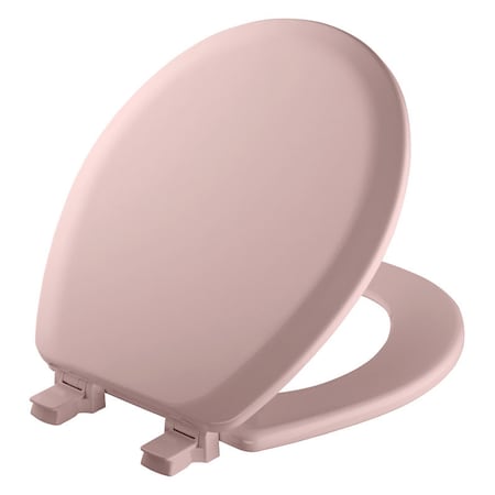 Mayfair Mayfair by Bemis Cameron Round Pink Enameled Wood Toilet Seat 41EC-023
